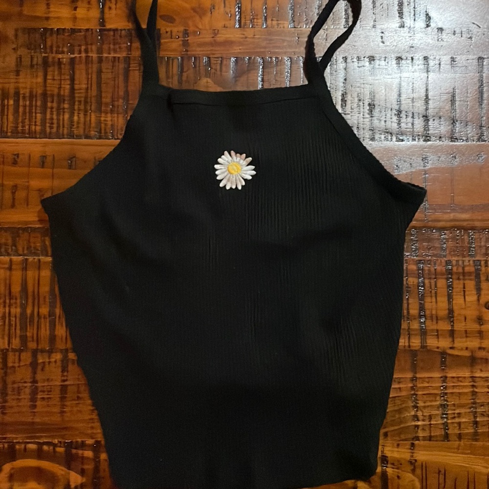 wild fable Sunflower Crop Top